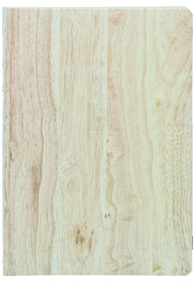 Бележник Wood Style, 12.8х18.5 cm, 80л, бежов
