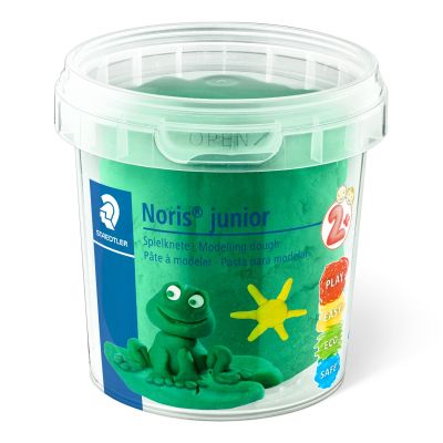 Тесто за моделиране Staedtler Noris Junior, 4 цвята x130g, ОСНОВНИ ЦВЕТОВЕ
