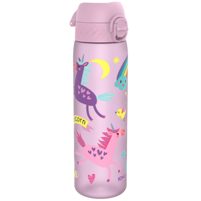 Бутилка за вода Ion8 Print, Recyclon, 500ml, еднорози