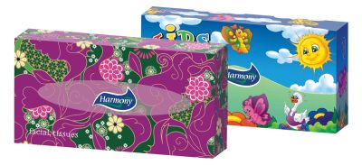 Салфетки Harmony PROF в кутия,издърпващи се,оп100
