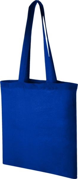 Пазарска чанта с дълги дръжки, синя