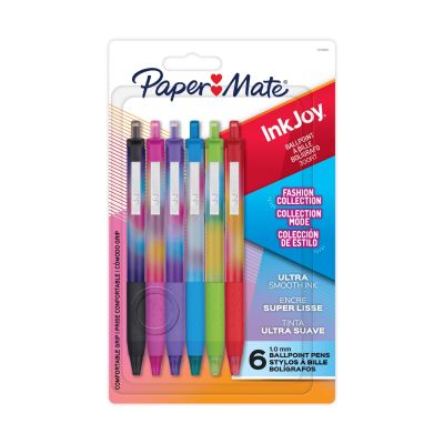 Комплект химикалки Papermate InkJoy 300 RT, 6 цвята