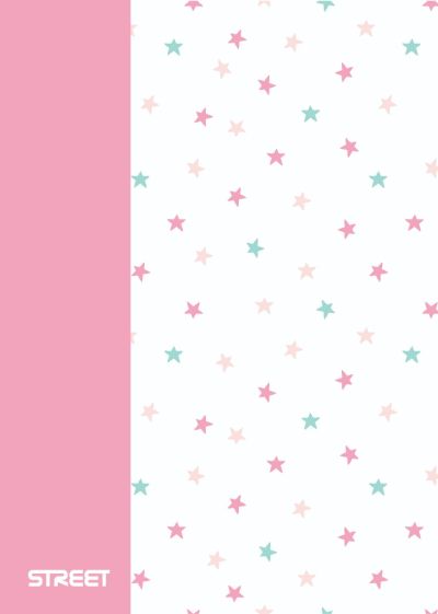 Тетрадка Street, А4, бели л, 42л, PP корици, BLOSSOM