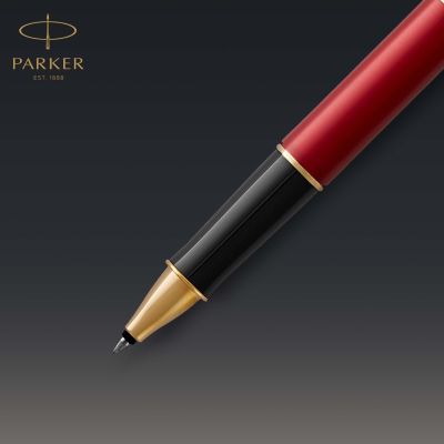 Ролер Parker Royal Sonnet Lacquer, червен GT