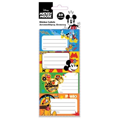 Етикети за тетрадка, Mickey, оп.20