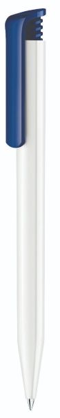 Химикалка Senator Super-Hit Polished 2955, бял/тъмносин 2757