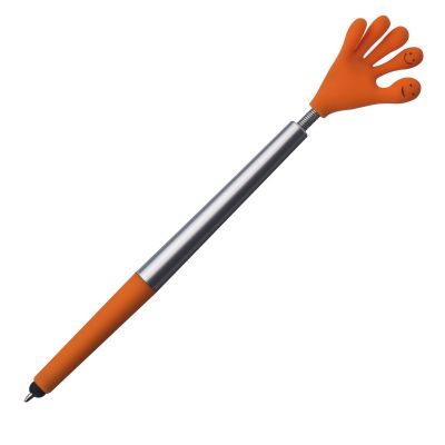 Химикалка с touch функция, оранжева