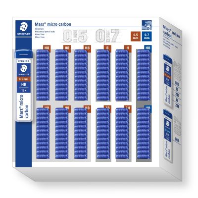 Дисплей графити Staedtler Mars 250, 144 бр