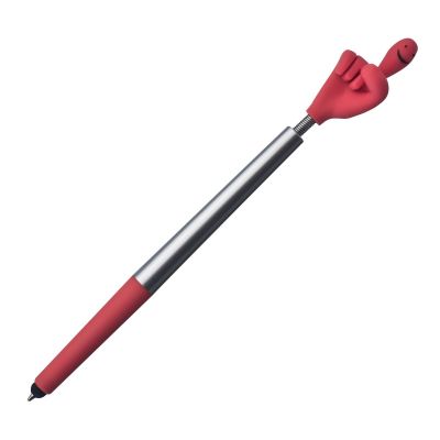 Химикалка с touch функция, червена