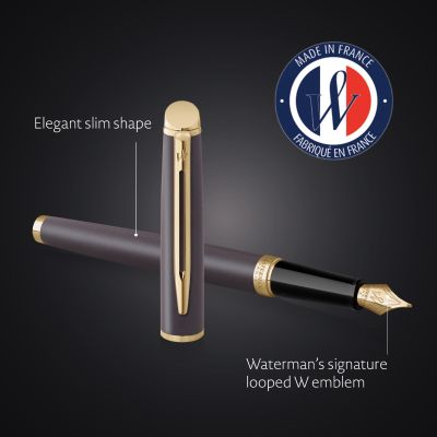 Писалка Waterman Hemisphere Understated, ЧЕРЕН GT
