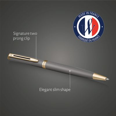Химикалка Waterman Hemisphere Understated, СИВ GT