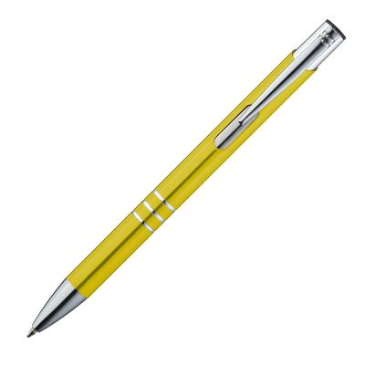 Метална химикалка, жълта