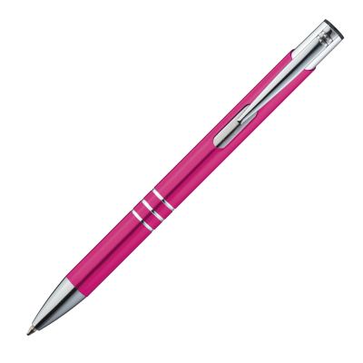 Метална химикалка, розова