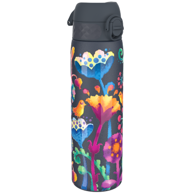 Термо бутилка за вода Ion8 Print, метална, 500ml, Floral