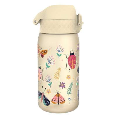 Бутилка за вода Ion8 Print, рециклирана пластмаса, 350ml, НАСЕКОМИ