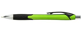 Пластмасова химикалка Malaga, зелена