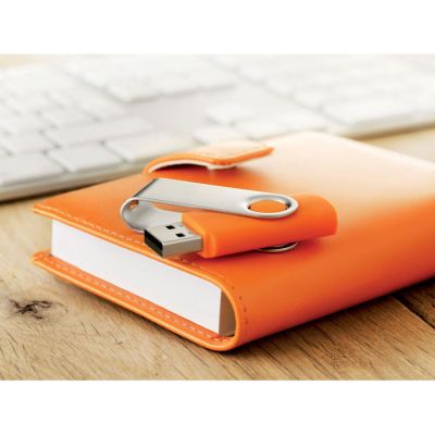 USB памет, 8GB, оранжева