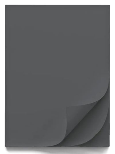 Цветен картон B1, 70x100cm, 220g, 10 листа, ЧЕРЕН