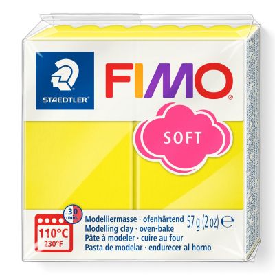 Полимерна глина Staedtler Fimo Soft, 57 g, лимон10