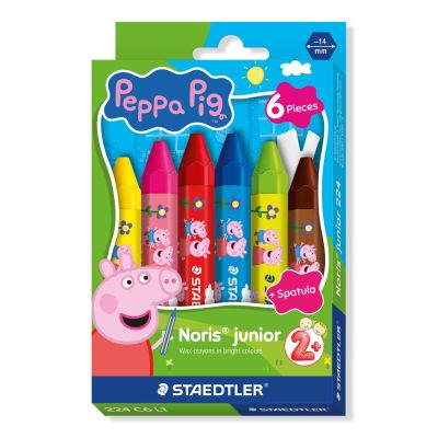 Пастели Staedtler NJ Peppa Pig 224, 6 цвята