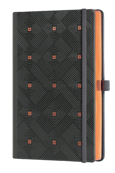 Бележник Castelli C&G, 9x14cm, лин, Maya Copper