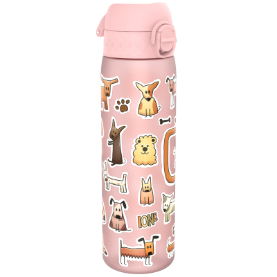 Бутилка за вода Ion8 Print,рециклирана пластмаса, 500ml, Dogs
