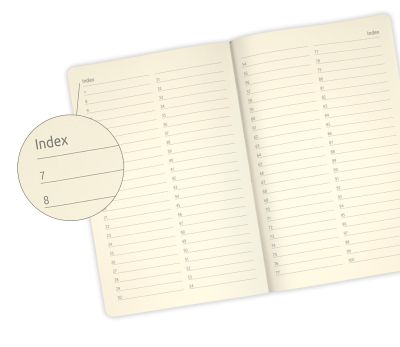 Бележник Castelli C&G, 9x14cm, лин, Rice Gr Copper