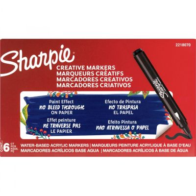 Маркер Sharpie Acrylic, ЧЕРЕН