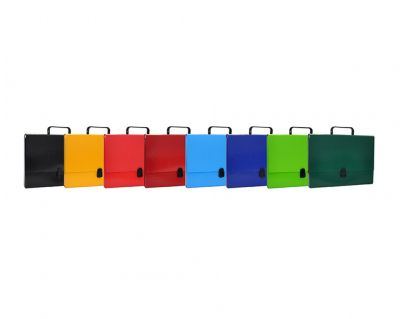 Чанта за документи Office Products, A4+, червен