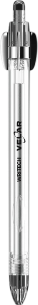Гел химикалка Writech Velar, прозрачна