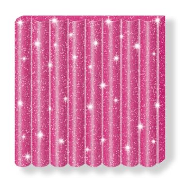 Полимерна глина Staedtler Fimo Kids,42g,блестящо розов 262