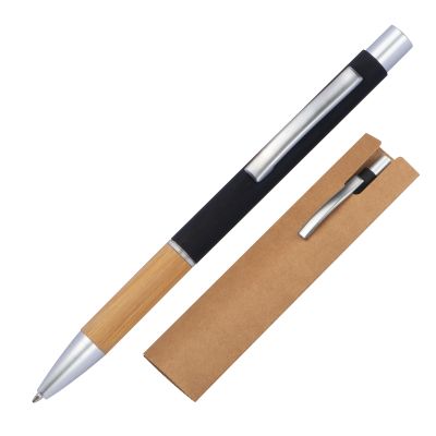 Алуминиева химикалка с бамбукова зона на захващане