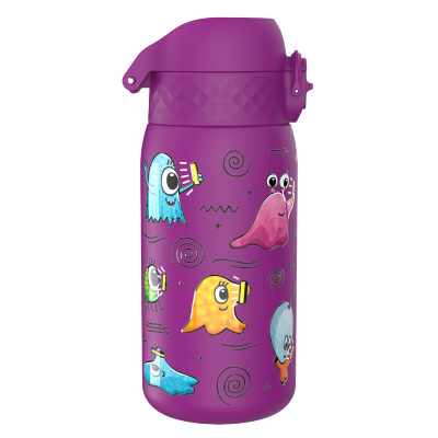 Бут. за вода Ion8 Print, метална, 400ml, Aliens