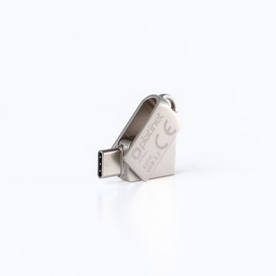 Преносима памет Platinet USB A + USB C, 3.2, 64 GB