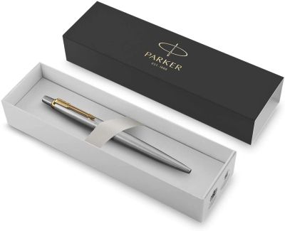 Химикалка Parker Jotter Stainless Steel GT, с кутия