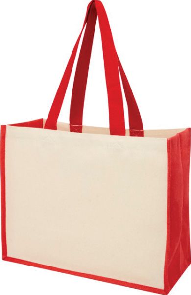 Чанта за пазар Varai, 23l, нат/червен