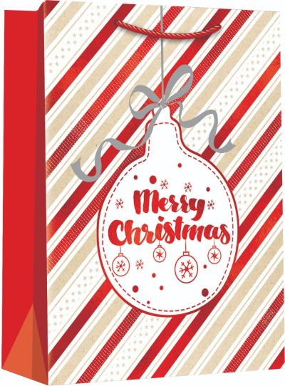 Подаръчна торбичка XMAS Deluxe M,18x23x10 cm