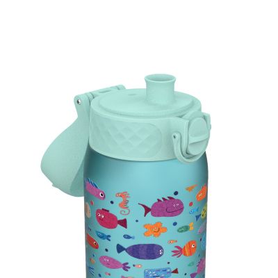 Бутилка за вода Ion8 Print, Recyclon, 350ml, рибки