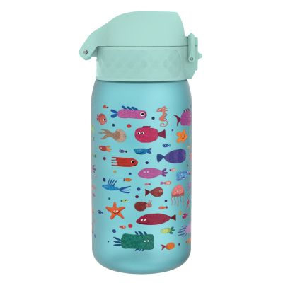 Бутилка за вода Ion8 Print, Recyclon, 350ml, рибки