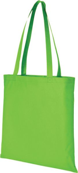 Пазарска чанта PF с дълги дръжки, полипропилен, светлозелен