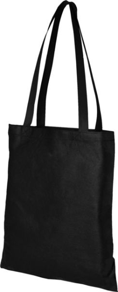 Пазарска чанта PF с дълги дръжки, полипропилен, черен
