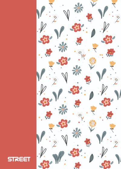 Тетрадка Street Blossom, А4, МК, 42л, PP корици