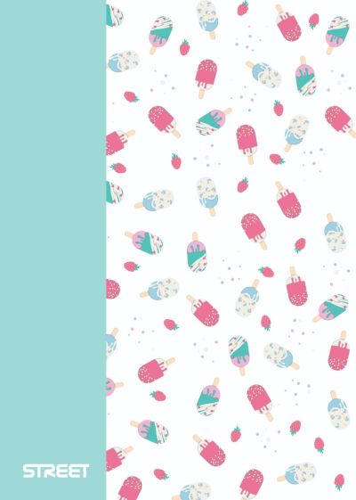 Тетрадка Street Blossom, А4, МК, 42л, PP корици
