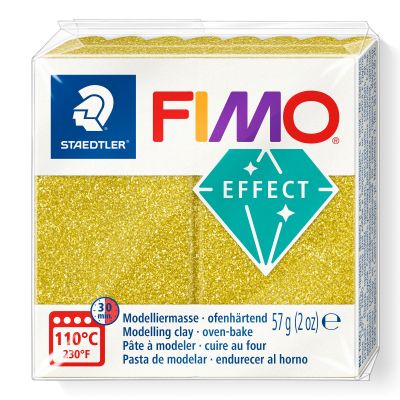Полимерна глина Staedtler Fimo Effect,57g, бледо златист 112