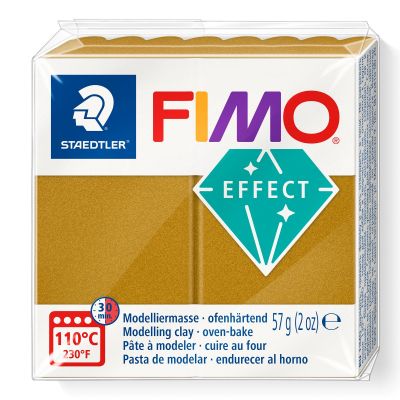 Поимерна глина Staedtler Fimo Effect,57g, мет.злат 11