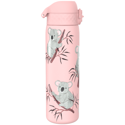 Термо бутилка за вода Ion8 Print, метална, 500ml, Koala