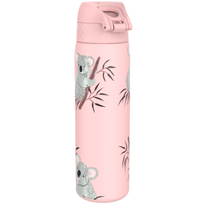 Термо бутилка за вода Ion8 Print, метална, 500ml, Koala
