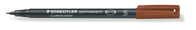 Маркер Staedtler Lumocolor 313 OHP S, кафяв