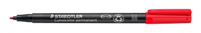 Маркер Staedtler Lumocolor 317 OHP М, червен