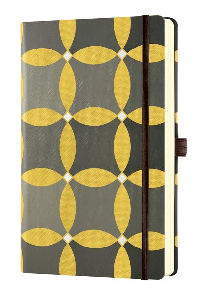 Бележник Castelli Oro, 9x14cm, линиран, Circles